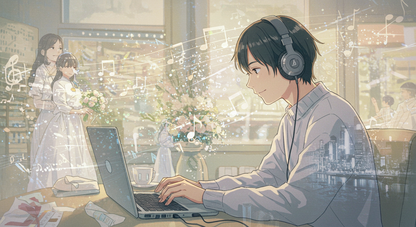 【生成AI × 就活 × 音楽】SUNOで作った私の“テーマ曲”ができるまでの画像