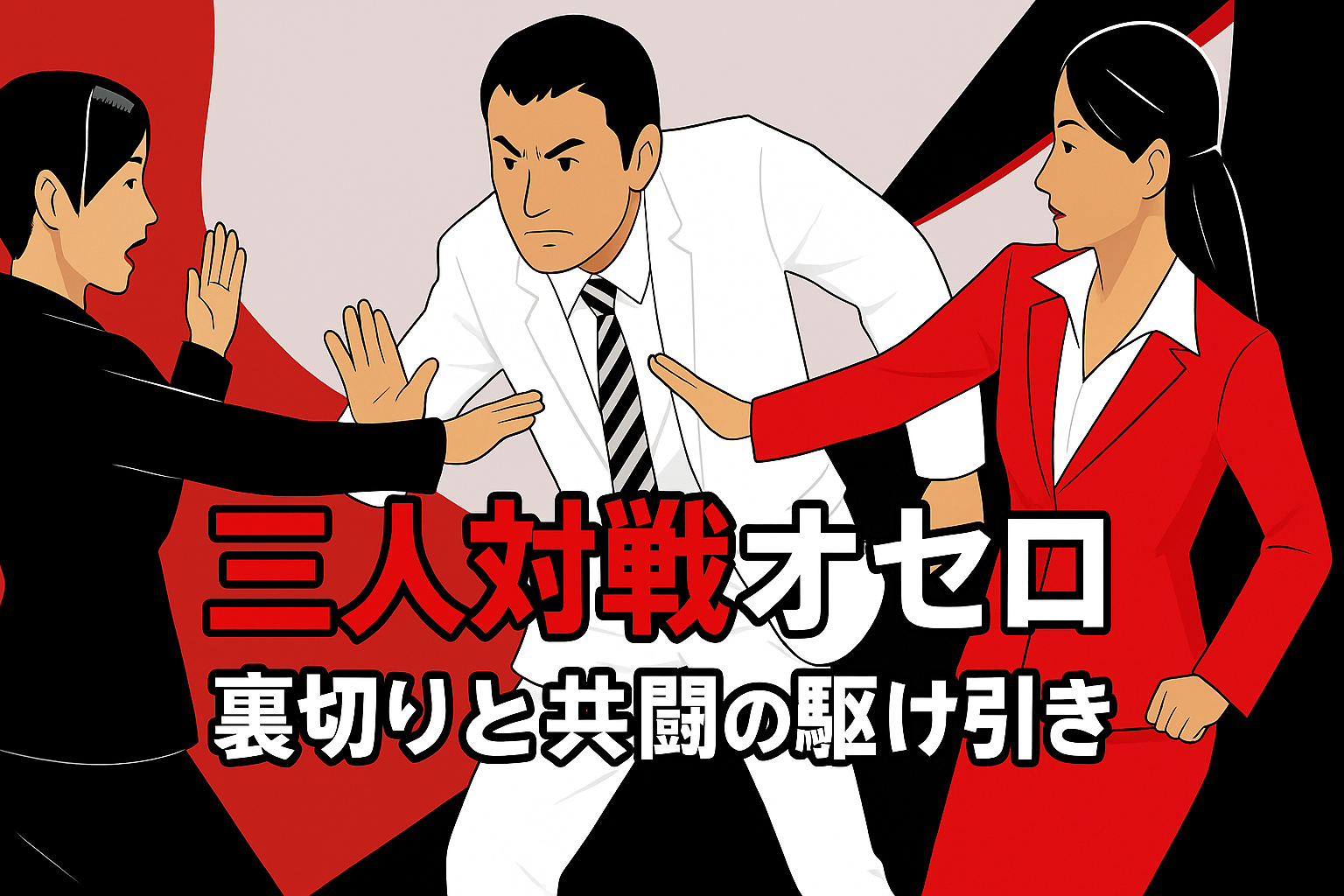 【AIコード生成】3人打ちオセロ開発秘話とプロンプト全公開の画像